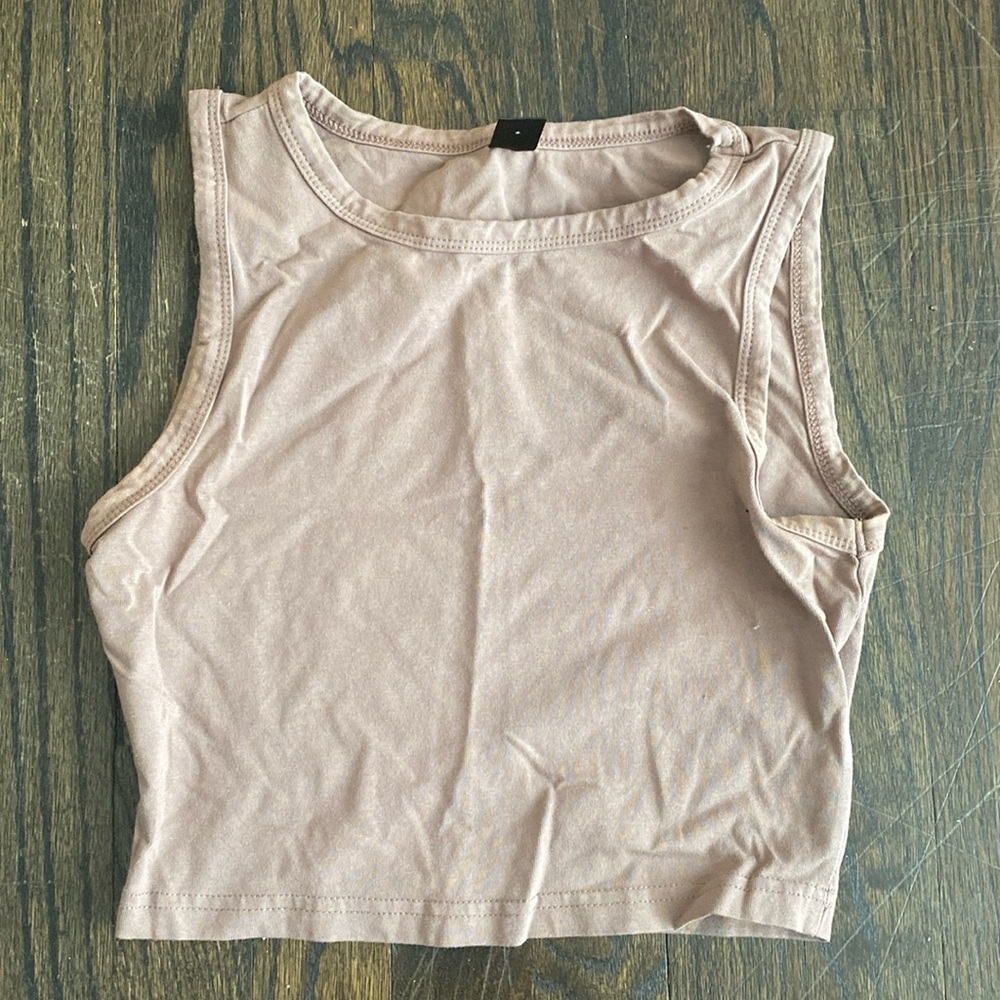 Shein cropped tank top